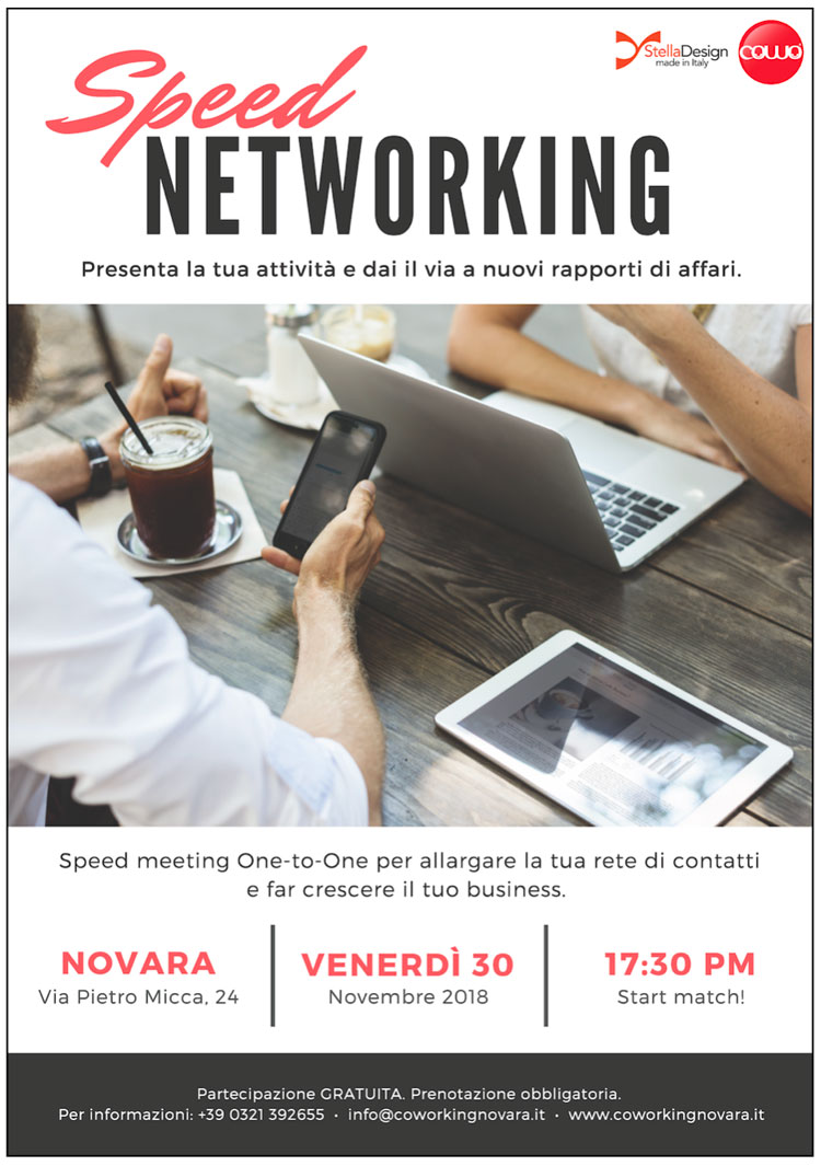 Cowo Novara Speed Networking